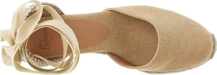 CASTANER Carina 60mm Wedge Espadrille Women's Shoes Sand : EU 36 (US Women's 6) M, Canvas - Image 2