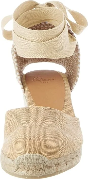 CASTANER Carina 60mm Wedge Espadrille Women's Shoes Sand : EU 36 (US Women's 6) M, Canvas - Image 5