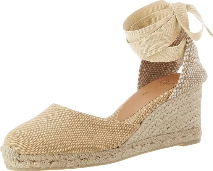 CASTANER Carina 60mm Wedge Espadrille Women's Shoes Sand : EU 36 (US Women's 6) M, Canvas - Image 6