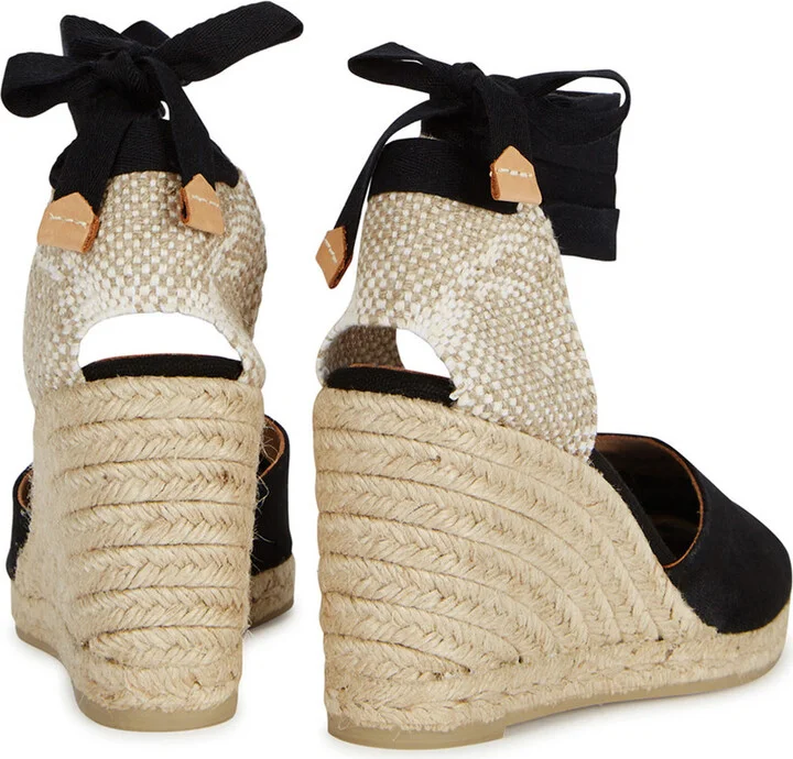 Castañer Carina 80 Canvas Wedge Espadrilles - Image 11