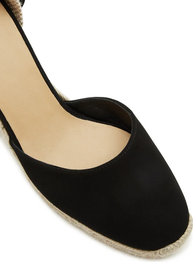 Castañer Carina 80 Suede Wedge Espadrilles - Image 8
