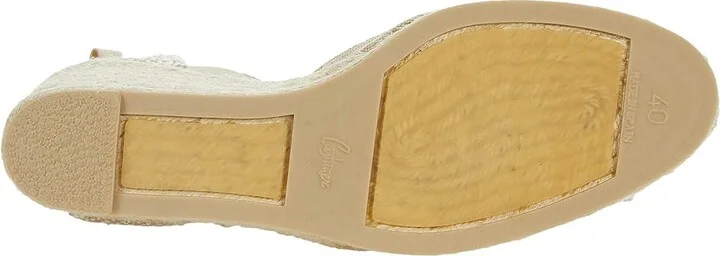 CASTANER Carina 80 Wedge Espadrille Women's Shoes Sand : EU 35 (US Women's 5) M, Canvas - Image 2