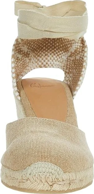 CASTANER Carina 80 Wedge Espadrille Women's Shoes Sand : EU 35 (US Women's 5) M, Canvas - Image 4