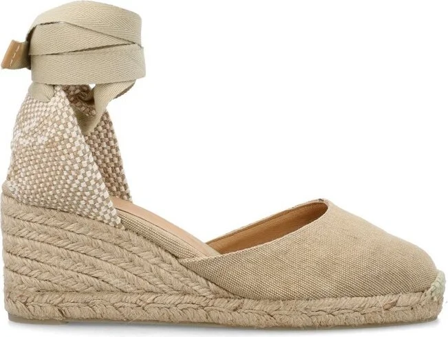 Castañer Carina Ankle Strap Wedge Espadrilles