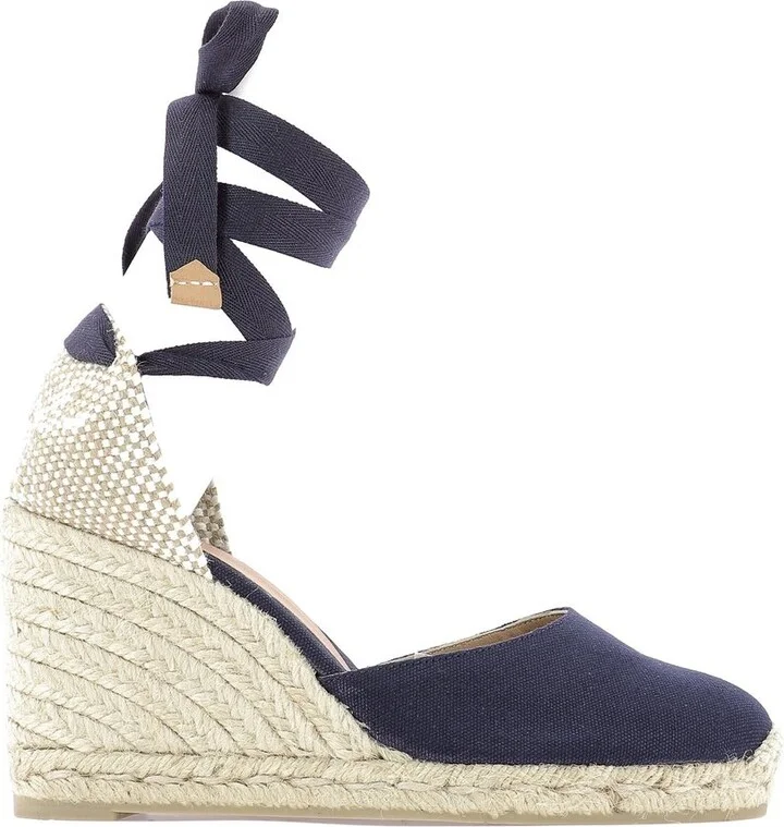 Castañer Carina Ankle-Strap Wedge Espadrilles
