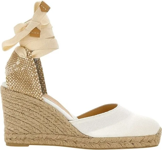 Castañer Carina Ankle-Strap Wedge Espadrilles