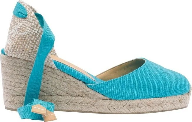 Castañer Carina Ankle Strap Wedge Espadrilles