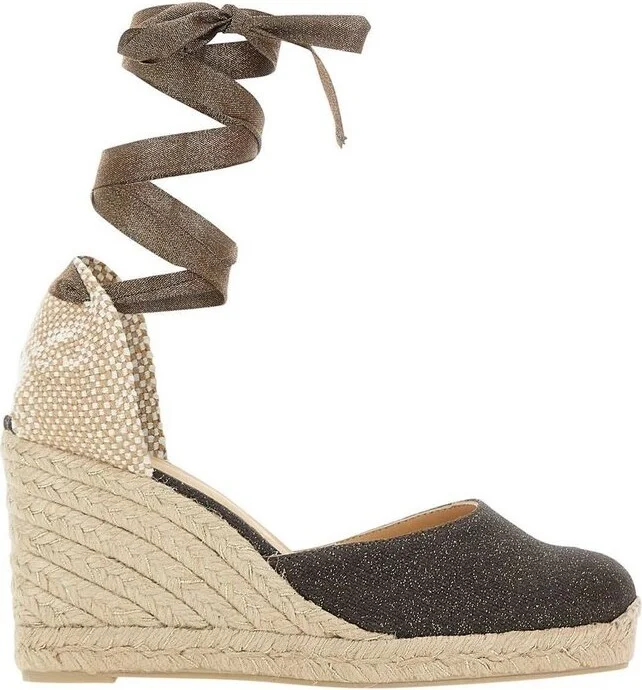 Castañer Carina Ankle-Strap Wedge Espadrilles