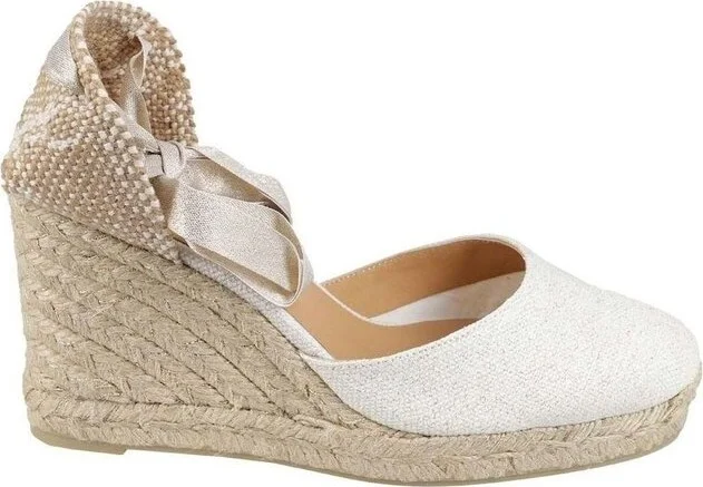 Castañer Carina Ankle-Strap Wedge Espadrilles