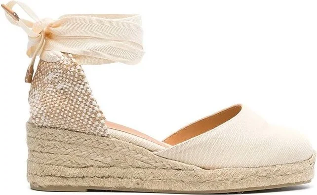 Castañer Carina Ankle Strapped Wedge Espadrilles