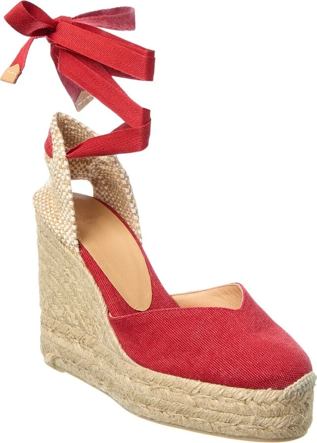 Castañer Carina Canvas Wedge Sandal