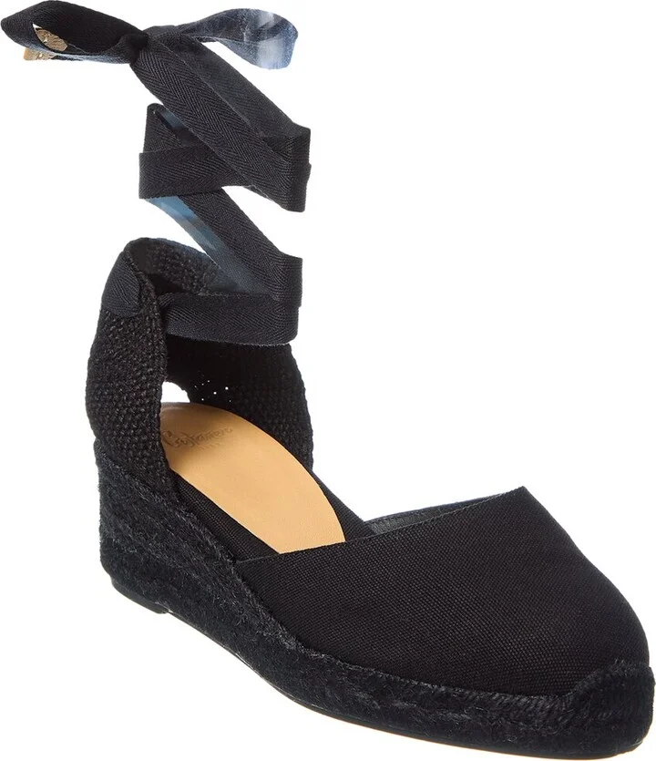 Castañer Carina Canvas Wedge Sandal