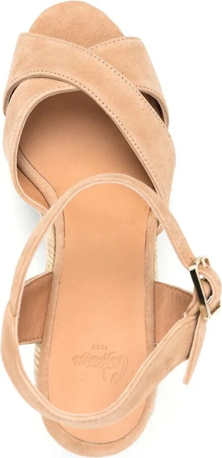 Castañer Carina Espadrilles In Caramel Jute With Wedge - Image 4