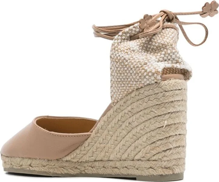 Castañer Carina Leather Espadrilles - Image 4