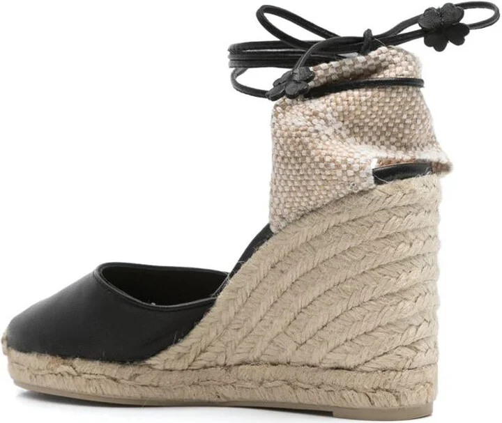 Castañer Carina Leather Espadrilles - Image 3