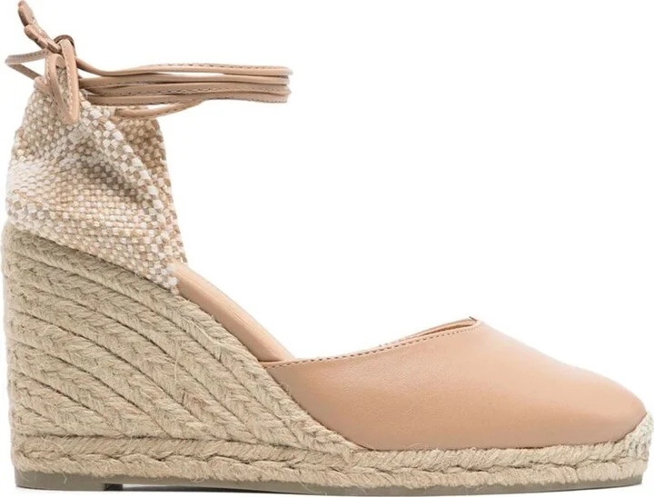 Castañer Carina Leather Espadrilles