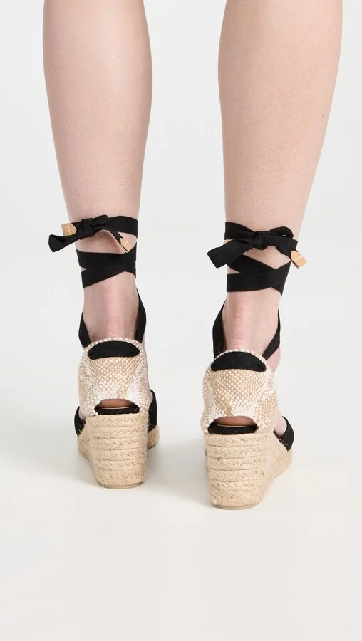 Castaner Carina Mid Wedge Canvas Espadrille - Image 2