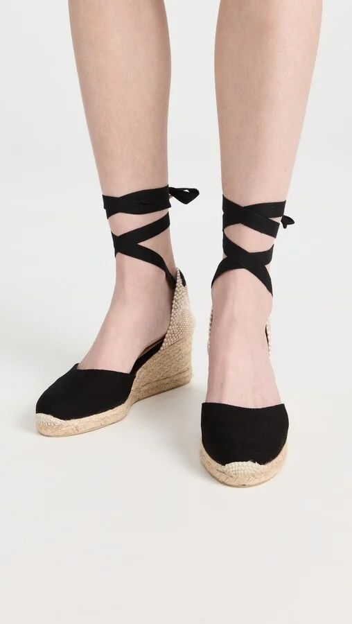 Castaner Carina Mid Wedge Canvas Espadrille - Image 4