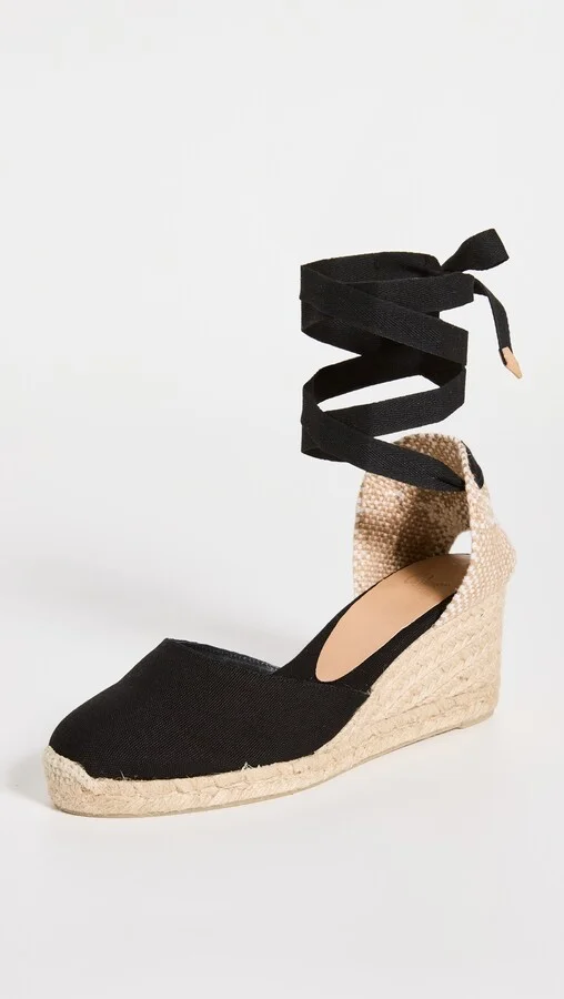 Castaner Carina Mid Wedge Canvas Espadrille - Image 5