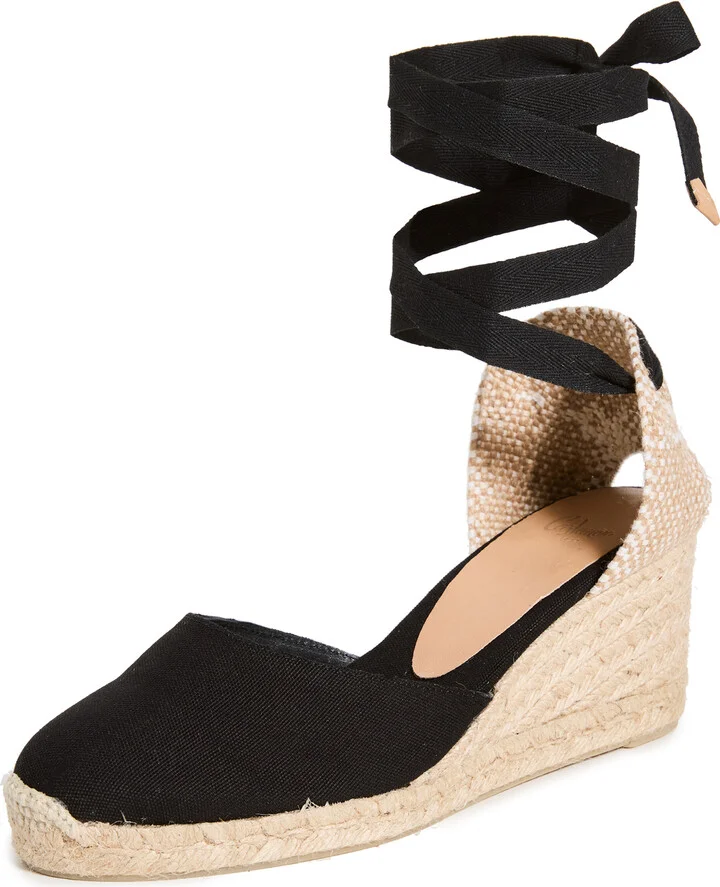 Castaner Carina Mid Wedge Canvas Espadrille