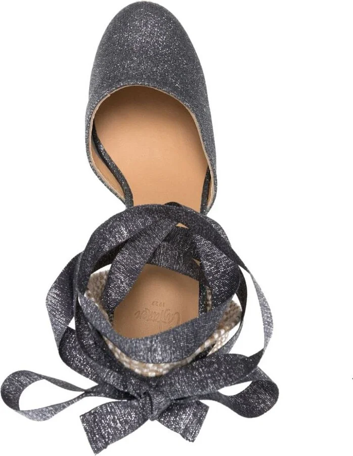 Castañer Carina Raffia Wedge Espadrilles - Image 3