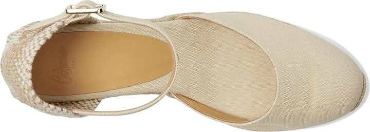 CASTANER Carol 60 Wedge Espadrille Women's Shoes Ivory : EU 35 (US Women's 5) M, Canvas - Image 2