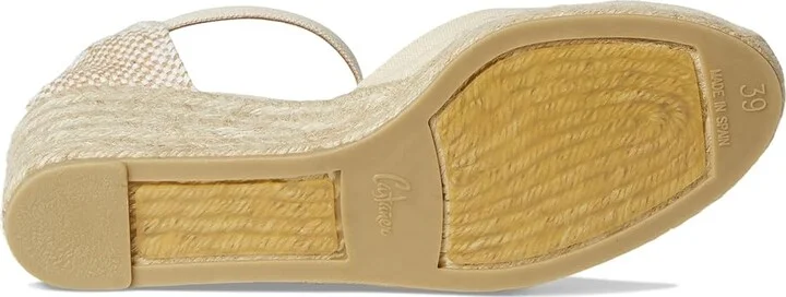 CASTANER Carol 60 Wedge Espadrille Women's Shoes Ivory : EU 35 (US Women's 5) M, Canvas - Image 3