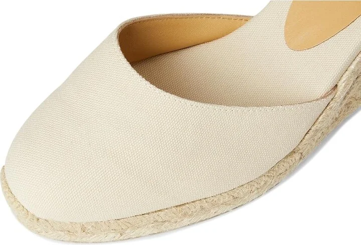 CASTANER Carol 60 Wedge Espadrille Women's Shoes Ivory : EU 35 (US Women's 5) M, Canvas - Image 7