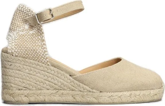 Castañer Carol Ankle-Strap Wedge Espadrilles