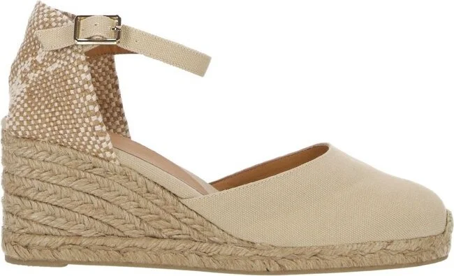 Castañer Carol Ankle-Strap Wedge Espadrilles