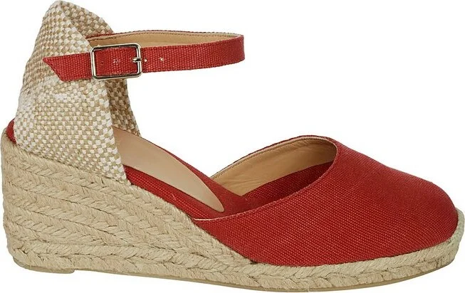 Castañer Carol Ankle-Strap Wedge Espadrilles