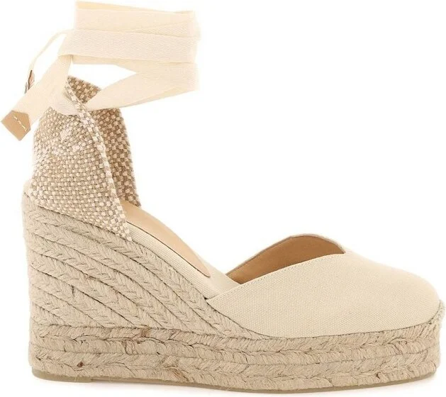 Castañer Chiara Almond Toe Wedge Espadrilles