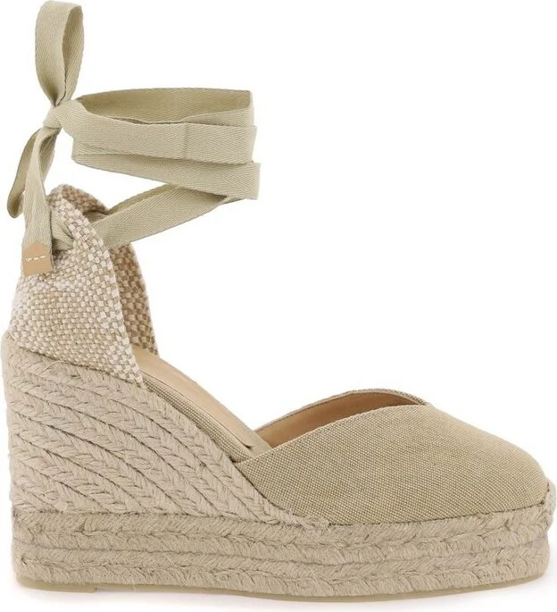 Castañer Chiara Almond Toe Wedge Espadrilles