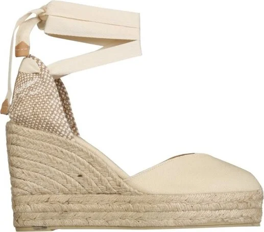 Castañer Chiara Almond Toe Wedge Espadrilles