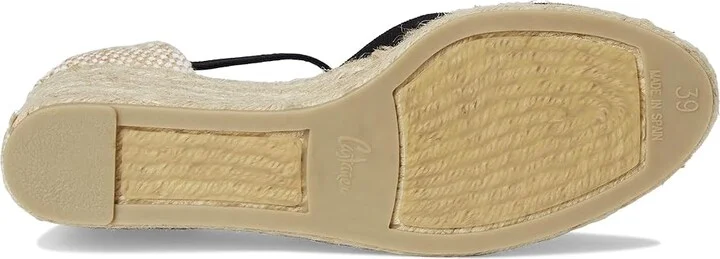 CASTANER Chiarita 60 mm Wedge Espadrille Women's Shoes Black : EU 35 (US Women's 5) M, Textile - Image 3