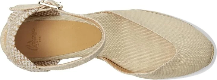 CASTANER Chiarita 60 mm Wedge Espadrille Women's Shoes Ivory : EU 35 (US Women's 5) M, Textile - Image 2
