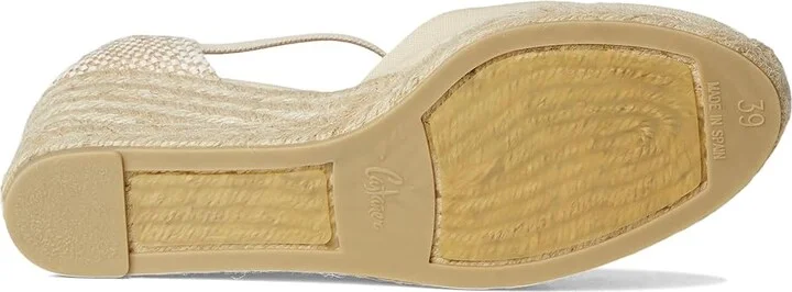 CASTANER Chiarita 60 mm Wedge Espadrille Women's Shoes Ivory : EU 35 (US Women's 5) M, Textile - Image 3