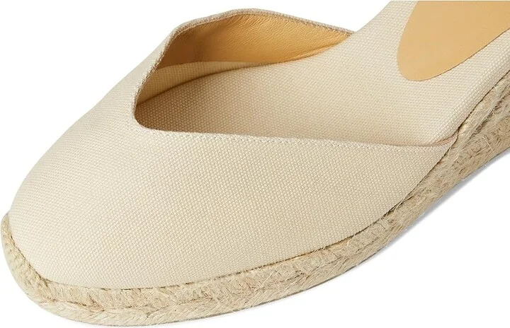 CASTANER Chiarita 60 mm Wedge Espadrille Women's Shoes Ivory : EU 35 (US Women's 5) M, Textile - Image 7