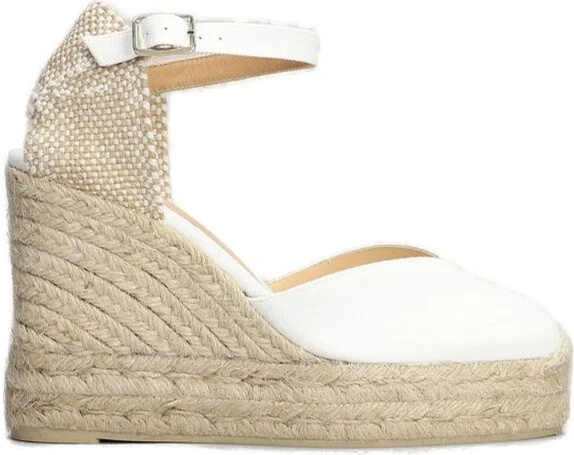 Castañer Chiarita Ankle Strap Wedge Espadrilles