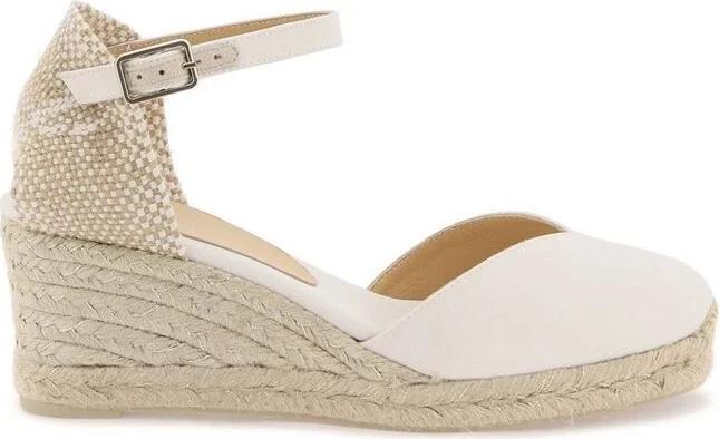 Castañer Chiarita Buckled Wedge Espadrilles