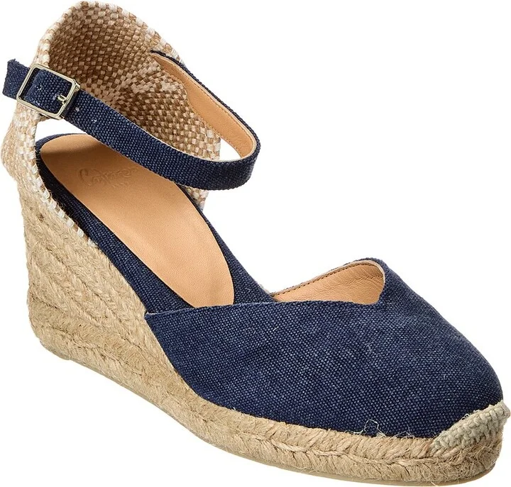 Castañer Chiarita Canvas Wedge Sandal