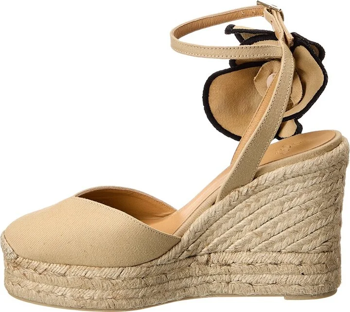 Castañer Coco Canvas Wedge Sandal - Image 2