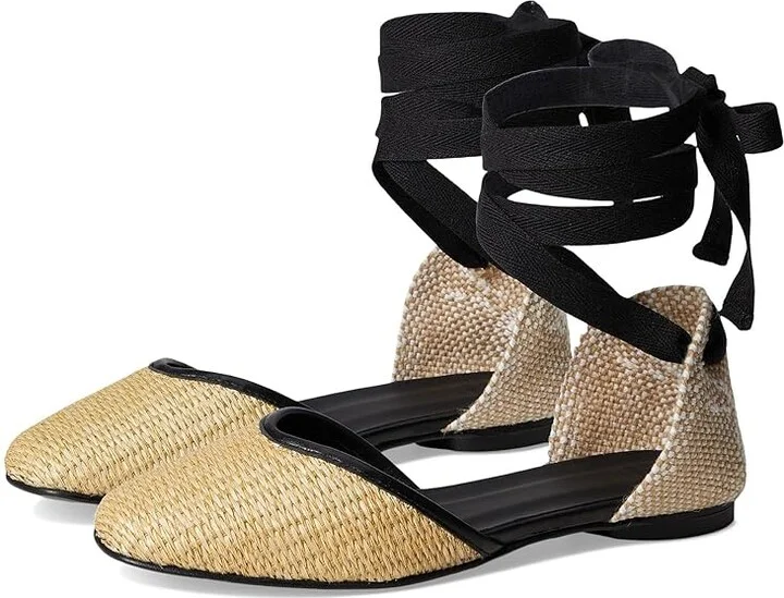 CASTANER Gasby Flat Women's Flat Shoes Negro : EU 35 (US Women's 5) M, Cotton