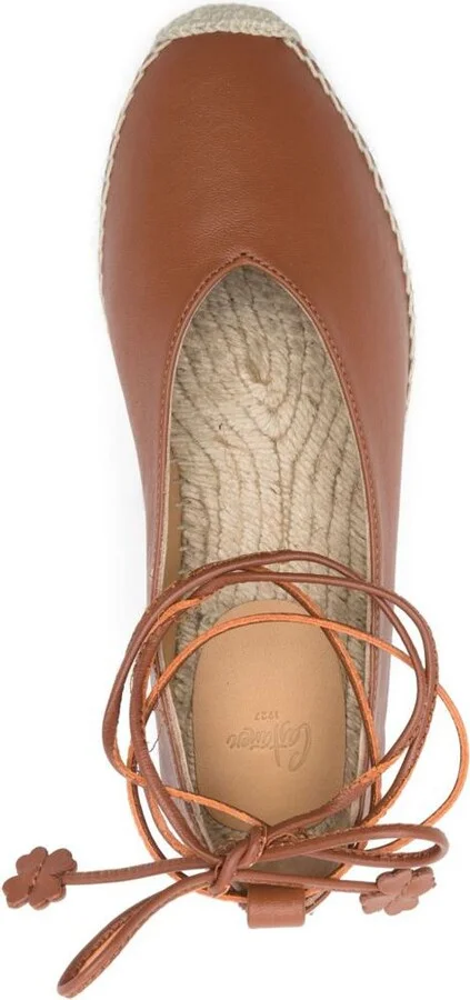 Castañer Gea Leather Espadrilles - Image 4