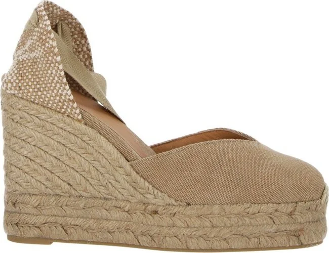 Castañer Iconic Chiara Lace-Up Wedge Espadrilles