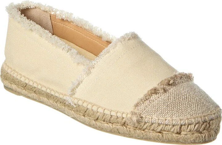 Castañer Kampala Frayed Canvas Espadrille