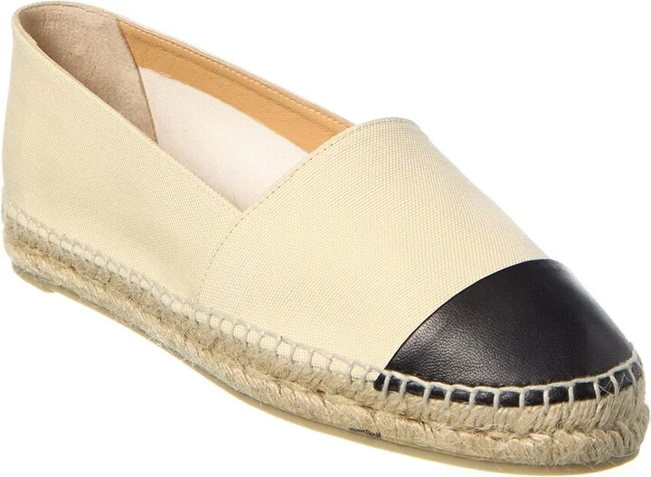Castañer Katty Canvas & Leather Espadrille