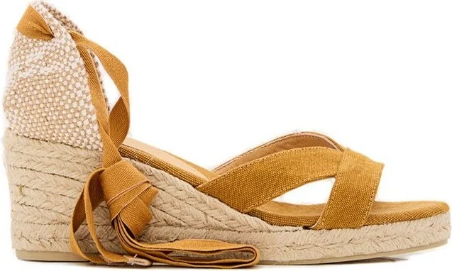 Castañer Open-Toe Wedge Espadrilles