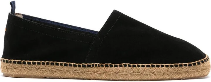 Castañer Pablo Espadrilles Low-Cut In Black Suede