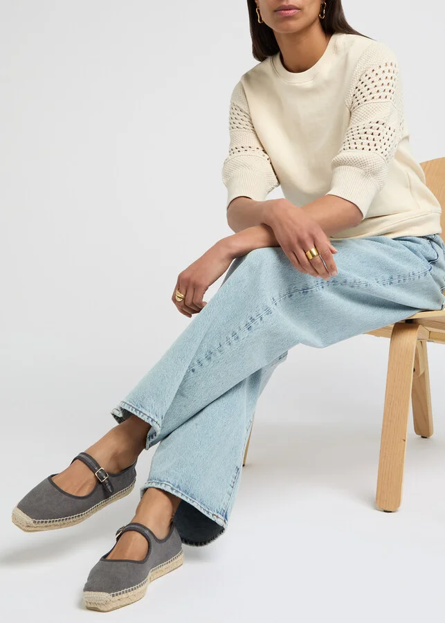 Castañer Padau Canvas Espadrille Flats - Image 5